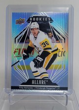 2022-23 Upper Deck Allure #112 Filip Hallander Base Rookie Pittsburgh Penguins