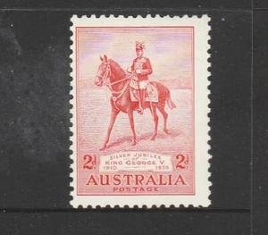 1935 KGV SILVER JUBILEE 2d RED "MINT UNHINGED" - Picture 1 of 2