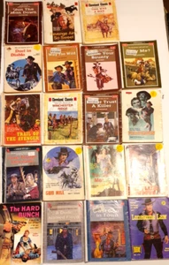 CLEVELAND WESTERN MAGAZINES Lot of 19 Mixed Vintage Cowboy Paperback Novel Books - Picture 1 of 11