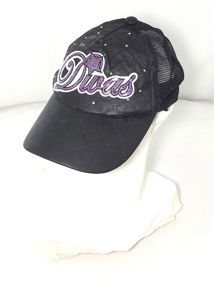 Terranova Cappello Baseball Donna Taglia Unica Con Visiera Nero Cappellino Sport - Immagine 1 di 4