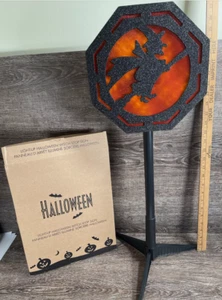 2008 AVON HALLOWEEN LIGHT UP WITCH STOP SIGN ORIGINAL BOX COMPLETE & WORKING - Picture 1 of 4