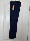 French Toast Boys' Adjustable Waist Relaxed Fit Uniform Navy Blue Pant 10 Slim
