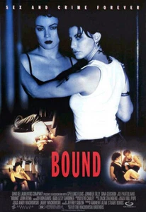 Bound (1996) Movie Poster Version B, Reproduction, SS, Unused, NM, Rolled - Picture 1 of 1