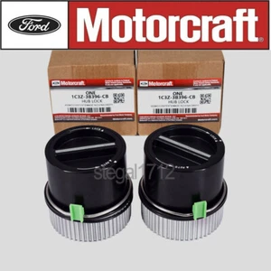 Genuine 2X Automatic Front Locking Hub for OEM Super Duty F250 450 Excursion - Picture 1 of 6