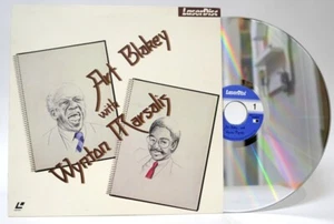 LASERDISC Art Blakey With Wynton Marsalis LaserVision Japan Pressing MJ073-22MP - Foto 1 di 12