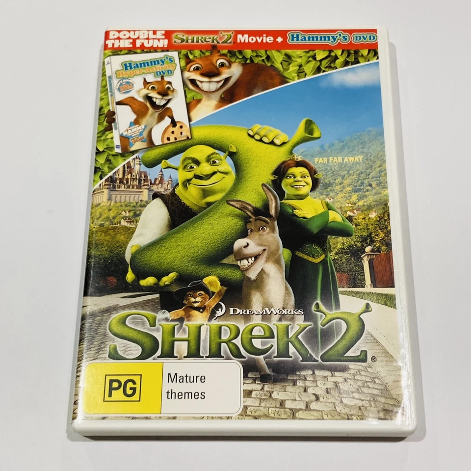 Shrek 2 (DVD, 2004) Region 2 - LIKE NEW + Fast Free Post - image 1 of 1
