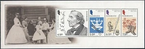 DANIMARCA. 2005. 49 kr. Hans Christian Andersen. Quadri libretto. NUOVO DI ZECCA (PRH3 HB) - Foto 1 di 3