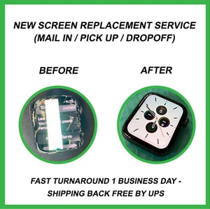 Apple Watch Series 7 OLED LCD Screen Digitizer Replacement - Mail in Service - Picture 1 of 1