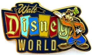 2006 - Prendedor comercial Walt Disney World - Logotipo del parque con GOOFY - Imagen 1 de 2