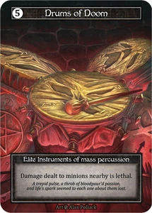 Foil - Drums of Doom (Foil) - 000 / NM / English - Picture 1 of 1
