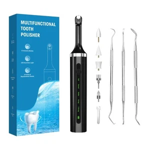 Tooth Polisher - Plaque Remover for Teeth Whitening Dental Tools Electric Tar... - Picture 1 of 6