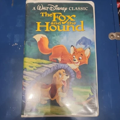 The Fox and the Hound VHS Disney Clamshell Black Diamond Very Good Condition - Image 1 of 4