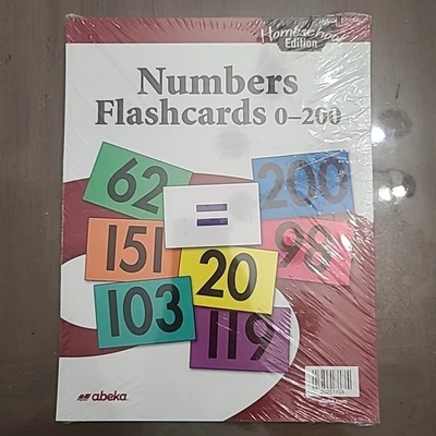Abeka Numbers Flashcards 0-200 - Image 1 of 2