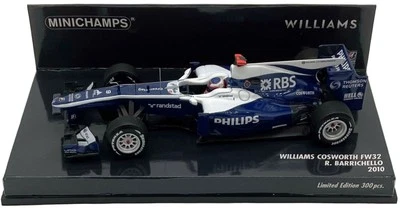 Minichamps Williams F1 FW32 #9 2010 - Rubens Barrichello 1/43 Scale - Image 1 of 3