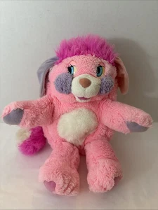 Vintage 1985 Pink Party Popples 15 Zoll Plüschtier Stofftier - Mattel - lila Wange - Bild 1 von 11