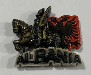 NEU ALBANIEN SCANDERBEG ADLER KÜHLSCHRANKMAGNET - PROMINENT - EHRENFIGUR - Bild 1 von 10
