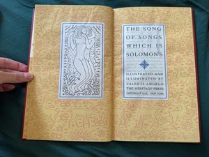 RARE The Song of Songs Which is Solomon's | Illustrated by Valenti Angelo  - Bild 1 von 5