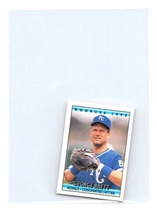 1992 Donruss Cracker Jack II #30 George Brett - Bild 1 von 2