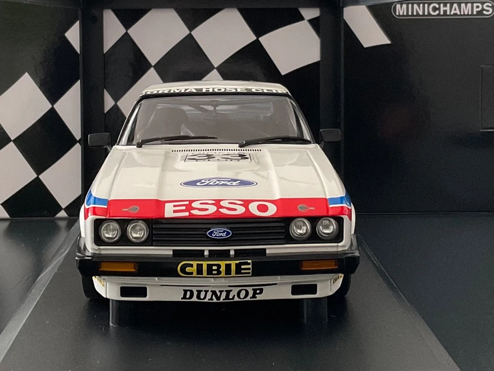 Ford Capri III 3.0 S N 33 24h SPA 1981 1/18 Minichamps - Immagine 1 di 4