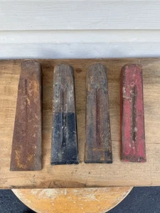 Lote de 4 cuñas para dividir madera leñador Warren Stanley True Temper - Imagen 1 de 5