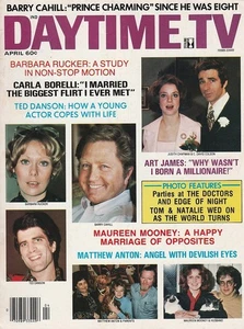 Daytime TV magazine Apr 1976 TED DANSON-MATTHEW ANTON-CARLA BORELLI-BARRY CAHILL - Picture 1 of 5