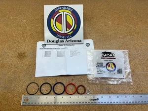 Injector Seal O-ring Kit for International DT466E 530E. #421222 Ref.# 1830742C92 - Picture 1 of 12