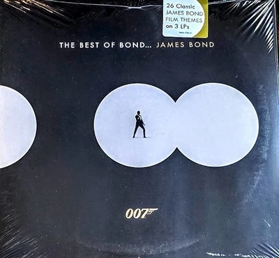 VARIOUS ARTIST - THE BEST OF BOND JAMES BOND - SOUNDTRACK 3-LP SET " NEW" - Image 1 of 2