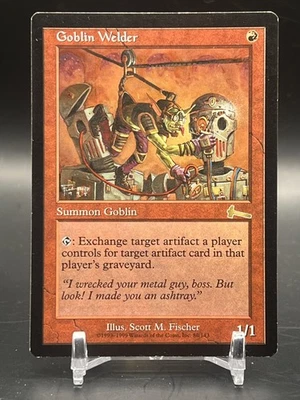 MTG English Goblin Welder NM Normal Urza's Legacy - Image 1 of 2