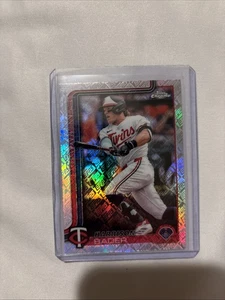 2025 Topps Chrome - Harrison Bader #62 Fanatics Refractor - Picture 1 of 2