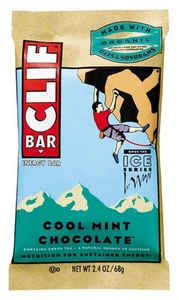 CLIF BAR ORIGINAL: COOL MINT CHOCOLATE WITH CAFFEINE BOX OF 12 - Picture 1 of 1