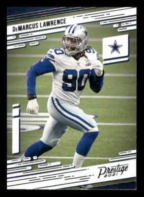 2021 Panini Prestige #12 DeMarcus Lawrence Dallas Cowboys - Image 1 of 2