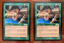 2 MTG Magic The Gathering Spike Weaver Exodus Trading Cards NM