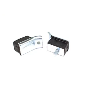 Coppia tasselli elastici per supporto cambio trasmissione Fiat 500 F L R d'epoca - Foto 1 di 1