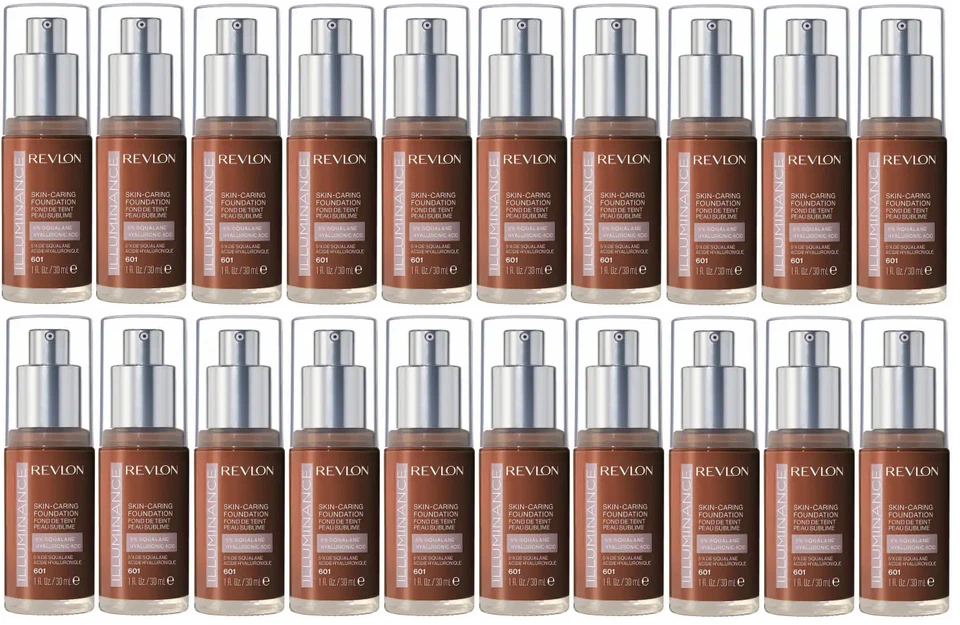 (20) Revlon Illuminance Skin-Caring Foundation Sealed 601 Soft Nutmeg WHOLESALE - Image 1 of 1