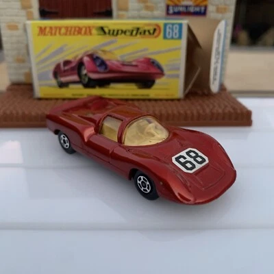 Matchbox Lesney Superfast. Número 68. Porsche 910. Hecho en Inglaterra. 1970. Foto 1 de 4