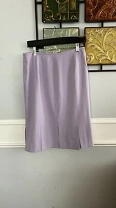 Nipon Boutique full lined size 10 lilac career pencil skirt - Picture 1 of 7