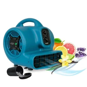 XPOWER Blower Fan 3-Speeds 2000-CFM Lightweight Durable Polypropylene in Blue - Picture 1 of 6