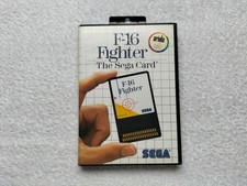 Sega Master System Game | F-16 Fighter (Card)