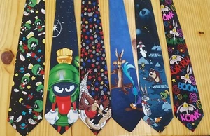 Corbatas de vestir de novedad con diseño Looney Tunes - Imagen 1 de 8