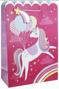XLarge Gift Bag Girls Present Wrap Unicorns Birthday Party Kids Women - Picture 1 of 1