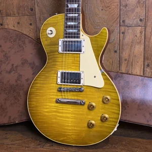 Gibson Custom Shop Murphy Lab 1959 Les Paul Standard Light Aged Green Lemon - Picture 1 of 11