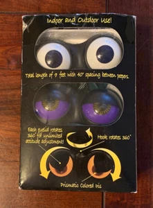 Halloween Peep n' Peepers Set of 3 Spooky Flashing Eyes Indoor & Outdoor - Picture 1 of 7