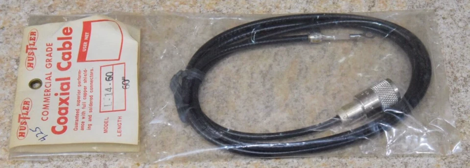 Hustler Commercial Grade Coaxial Cable Model L14-60 NEW Sealed - Image 1 of 1
