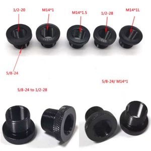 Adaptador roscado M14X1L 1/2-20 1/2-28 ID a 5/8-24 OD adaptador filtro aceite combustible - Imagen 1 de 12