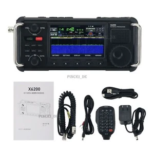 NEW XIEGU X6200 SDR HF/50MHz Full Mode SSB/ /AM/FM Portable Shortwave Radio #A6- - Bild 1 von 4