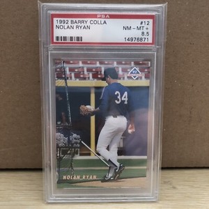 1992 Barry Colla Nolan Ryan #12 PSA 8.5