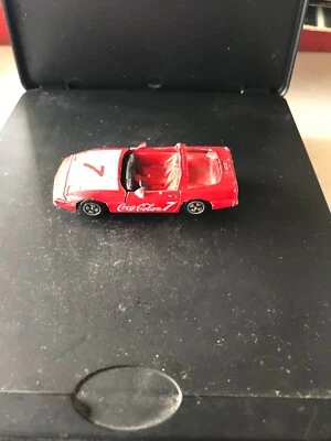 Vintage CORGI Chevrolet Corvette Coca Cola Diecast Car Red  Used - Image 1 of 4