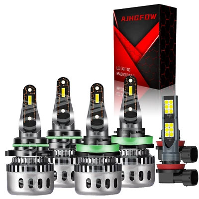 For Nissan Quest 2011 2012 2013 2014 2015 2016 2017 LED Headlight Fog Light - Image 1 of 4