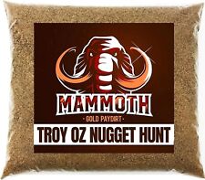 Mammoth 'Troy Ounce Nugget Hunt' - Gold Nugget Paydirt Panning Concentrate Pay D