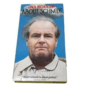 About Schmidt VHS Tape Jack Nicholson - Picture 1 of 4